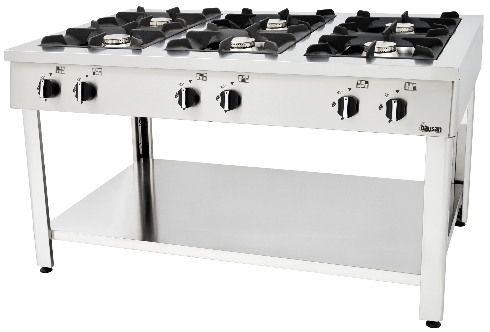 6 Burner Gas Cooker | 150x70