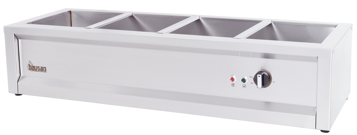 4 Cell Bainmarie with Tap