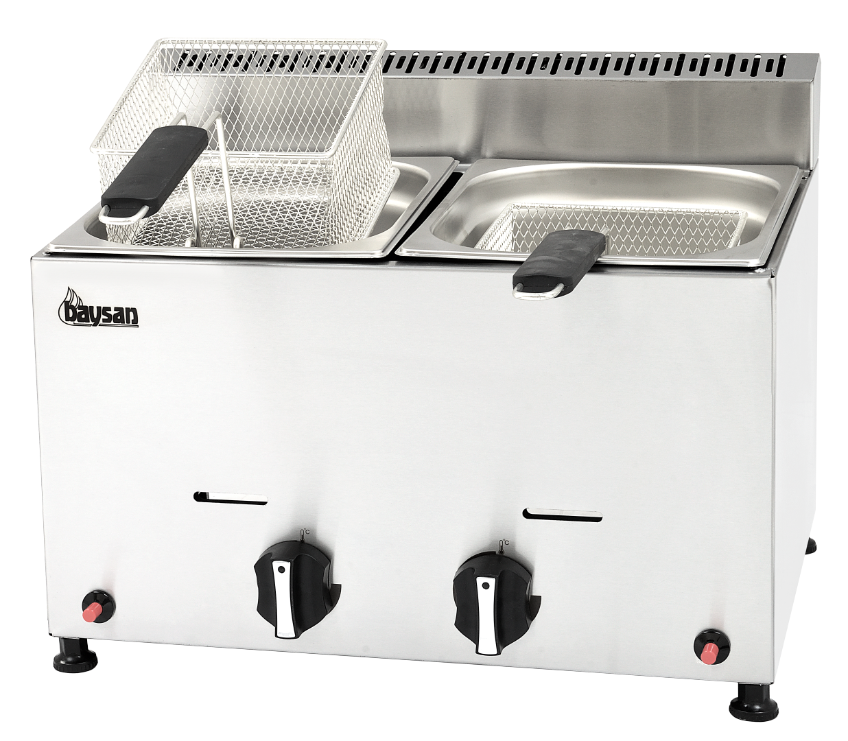 10+10 Litres Gas Fryer