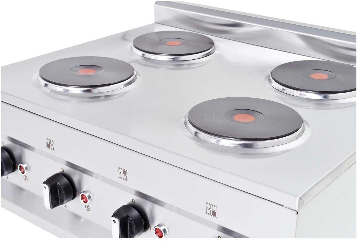 500 Serie 4 Plate Electric Cooker