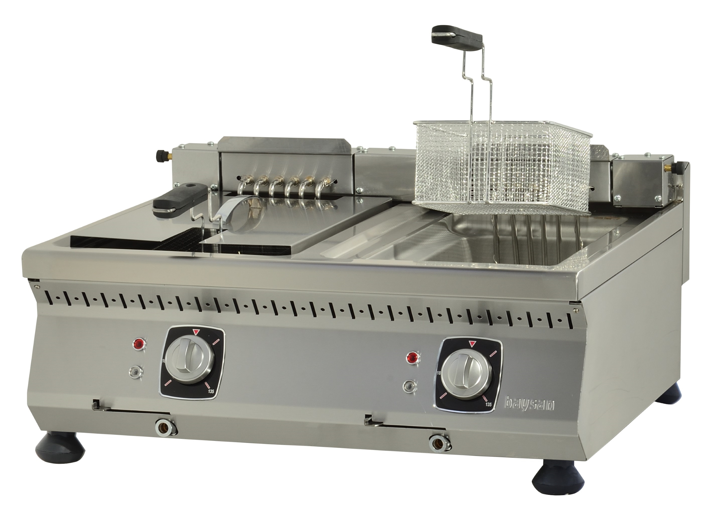 700 Serie 12+12 L Electric Fryer